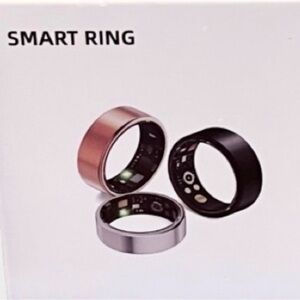 Smart Ring in Black, size 10